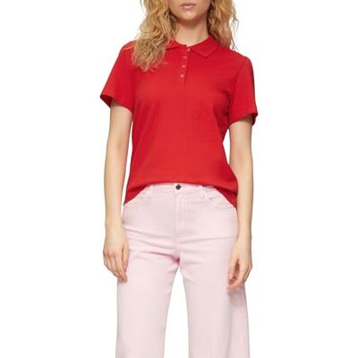 2164117.3090.38 s.Oliver Piqué koszulka polo z mieszanki bawełny, czerwony, 38 2164117.3090.38 s.Oliver Piqué koszulka polo z mieszanki bawełny, czerwony, 38