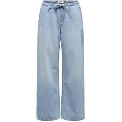 15363663-4916624 Onljay Pull Up String DNM Pant PIM, jasnoniebieski (light blue denim), L / 32L 15363663-4916624 Onljay Pull Up String DNM Pant PIM, jasnoniebieski (light blue denim), L / 32L