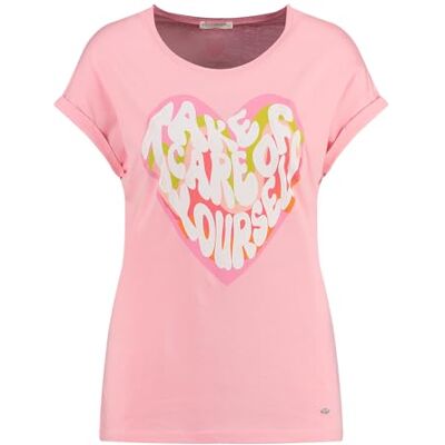 WT00449 KEY LARGO Careful okrągły t-shirt damski, Róża (1330), XS WT00449 KEY LARGO Careful okrągły t-shirt damski, Róża (1330), XS