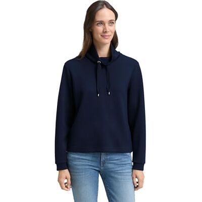 1049025 TOM TAILOR Bluza damska, 10668 Sky Captain Blue, XXL 1049025 TOM TAILOR Bluza damska, 10668 Sky Captain Blue, XXL