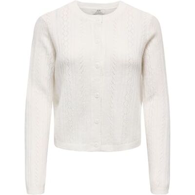 15363301-4989001 Jdy april Life L/S O-Neck KNT kardigan, Bright White, L 15363301-4989001 Jdy april Life L/S O-Neck KNT kardigan, Bright White, L