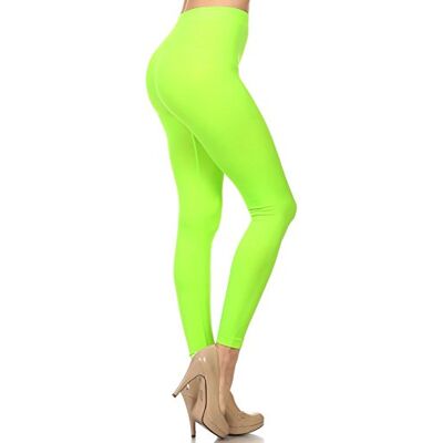 NN-S-MAIN001-NG-UK NEON NATION Kolorowe bezszwowe legginsy sportowe spodnie kostium impreza rajstopy jakość, Neonowa zieleń, Rozmiar uniwersalny NN-S-MAIN001-NG-UK NEON NATION Kolorowe bezszwowe legginsy sportowe spodnie kostium impreza rajstopy jakość, Neonowa zieleń, Rozmiar uniwersalny