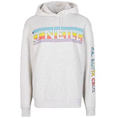 1750048 O'NEILL Cult Shift Hoodie Bluza z kapturem, 11012 White Melange, Standard damski, 11012 Biała Melanga, S-M 1750048 O'NEILL Cult Shift Hoodie Bluza z kapturem, 11012 White Melange, Standard damski, 11012 Biała Melanga, S-M