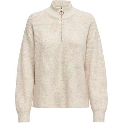 15317865_PumiceStone_1095734 ONLY Onltokyo damski sweter z dzianiny, Kamie? Pumeksowy, L 15317865_PumiceStone_1095734 ONLY Onltokyo damski sweter z dzianiny, Kamie? Pumeksowy, L
