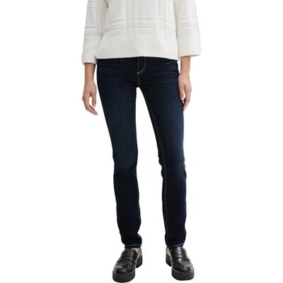 1045723 TOM TAILOR Damskie dżinsy Kate Slim, 10138 – Rinsed Blue Denim, 33W / 32L 1045723 TOM TAILOR Damskie dżinsy Kate Slim, 10138 – Rinsed Blue Denim, 33W / 32L