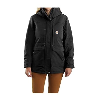 104926-N04 Carhartt Damski lu?ny krój izolowany tradycyjny Super Dux Coat, czarny, XS 104926-N04 Carhartt Damski lu?ny krój izolowany tradycyjny Super Dux Coat, czarny, XS