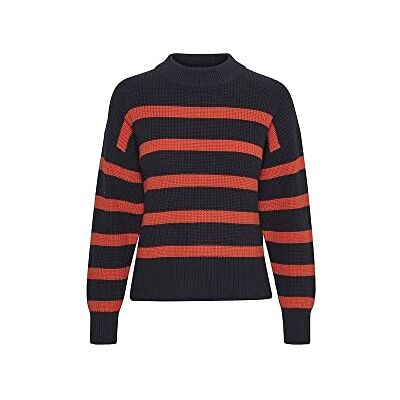 30307078 Part Two Retapw PU sweter damski, Koi Stripe, S 30307078 Part Two Retapw PU sweter damski, Koi Stripe, S