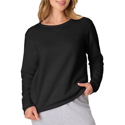O4633 Hanes Bluza damska EcoSmart Crewneck, Kość słoniowa, M O4633 Hanes Bluza damska EcoSmart Crewneck, Kość słoniowa, M