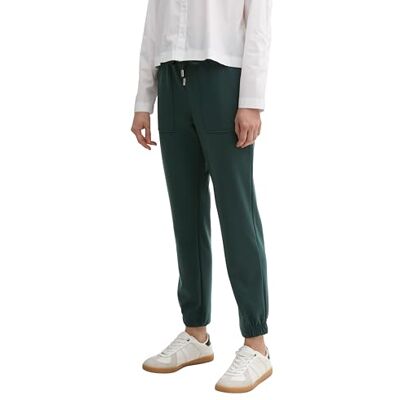 1043852 TOM TAILOR Denim Damskie spodnie do biegania, 10362 Dark Gable Green, XXL 1043852 TOM TAILOR Denim Damskie spodnie do biegania, 10362 Dark Gable Green, XXL