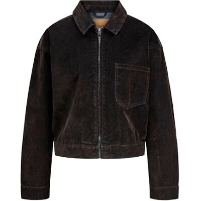 12283025-4825722 JACK & JONES Damska kurtka Jxmia Flock Ls DNM, brązowa denim, L, Brązowy denim, L 12283025-4825722 JACK & JONES Damska kurtka Jxmia Flock Ls DNM, brązowa denim, L, Brązowy denim, L