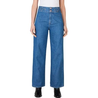 PL204833800030 Pepe Jeans Damskie proste dżinsy Uhw Tailor, dżinsy, niebieskie, 30W/28L, Niebieski (denim), 30W / 28L PL204833800030 Pepe Jeans Damskie proste dżinsy Uhw Tailor, dżinsy, niebieskie, 30W/28L, Niebieski (denim), 30W / 28L