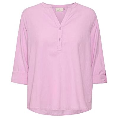 10507392 KAFFE Damska bluza z długim rękawem o regularnym kroju Kamajse, Łubina, 34 10507392 KAFFE Damska bluza z długim rękawem o regularnym kroju Kamajse, Łubina, 34