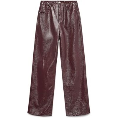 10336627-4854932 VERO MODA Vmtessa Hr Wide Colored Vinyl Pants Noos damskie spodnie winylowe, Degustacja wina, 30W / 34L 10336627-4854932 VERO MODA Vmtessa Hr Wide Colored Vinyl Pants Noos damskie spodnie winylowe, Degustacja wina, 30W / 34L