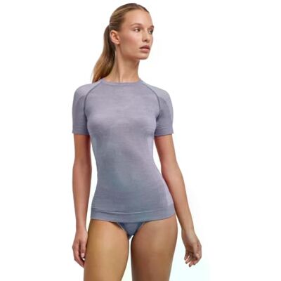 33442 FALKE Kobiety Warstwa podstawowa (góra) Wool-Tech Light W S/s Ts wełna materiał funkcyjny regulujące klimat 1 Sztuka, Szary Grey-Heather 3757, XS 33442 FALKE Kobiety Warstwa podstawowa (góra) Wool-Tech Light W S/s Ts wełna materiał funkcyjny regulujące klimat 1 Sztuka, Szary Grey-Heather 3757, XS