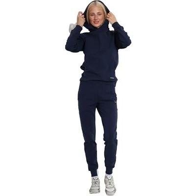 W-HDY-SLIM-FT Carlheim Women's Hoodie Universal Nova Comfort, Navy, X-Small W-HDY-SLIM-FT Carlheim Women's Hoodie Universal Nova Comfort, Navy, X-Small
