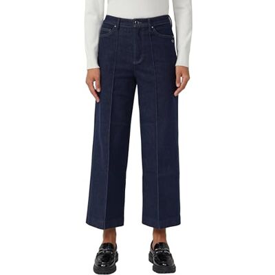 2173615 s.Oliver BLACK LABEL Spodnie jeansowe, Cropped Wide Leg, 57Z8, 46 2173615 s.Oliver BLACK LABEL Spodnie jeansowe, Cropped Wide Leg, 57Z8, 46