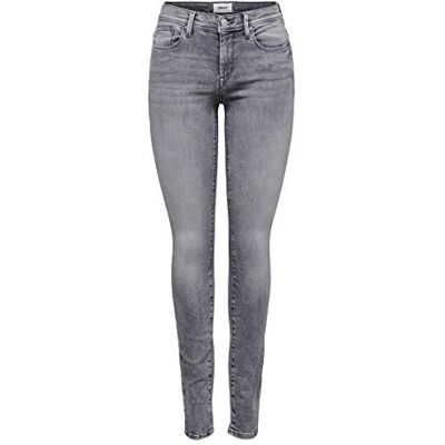 15181869 ONLY Dżinsy damskie Skinny Fit ONLShape Life regular, szary denim, 27W / 30L 15181869 ONLY Dżinsy damskie Skinny Fit ONLShape Life regular, szary denim, 27W / 30L