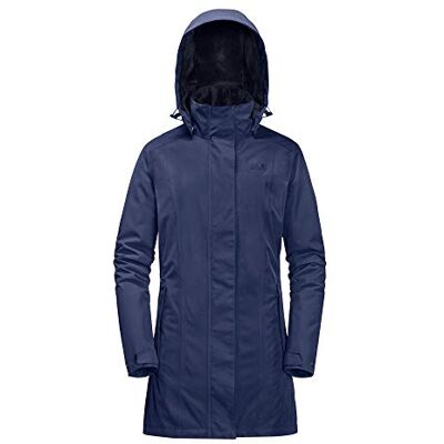 1107732 Jack Wolfskin Madison Avenue parka, lapiz blue, S 1107732 Jack Wolfskin Madison Avenue parka, lapiz blue, S