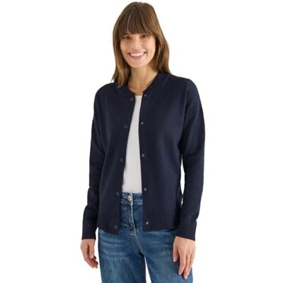 B254105 CECIL Cosy College kardigan uniwersalny niebieski XXL B254105 CECIL Cosy College kardigan uniwersalny niebieski XXL