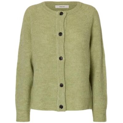 16074481-4899880 SELECTED WOMEN Slflulu Ls Knit Short Cardigan Noos, Lint, XL 16074481-4899880 SELECTED WOMEN Slflulu Ls Knit Short Cardigan Noos, Lint, XL