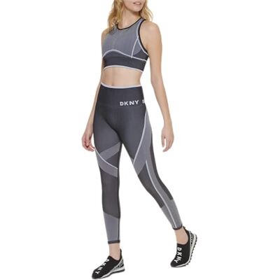 DP1P2037-BLK-S DKNY Legginsy damskie, czarny, S DP1P2037-BLK-S DKNY Legginsy damskie, czarny, S