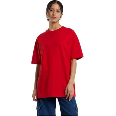 BY149 Build Your Brand Damska koszulka damska Oversized Boyfriend Tee, luźny T-shirt dla kobiet o wyglądzie oversize, bawełna, rozmiary XS 5XL, Cityred, M BY149 Build Your Brand Damska koszulka damska Oversized Boyfriend Tee, luźny T-shirt dla kobiet o wyglądzie oversize, bawełna, rozmiary XS 5XL, Cityred, M