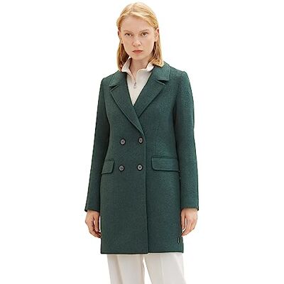 1038685 TOM TAILOR Denim Damski płaszcz basic, 10592-Midnight Forest Green Mélange, XL, 10592-Midnight Forest Green Mélange, XL 1038685 TOM TAILOR Denim Damski płaszcz basic, 10592-Midnight Forest Green Mélange, XL, 10592-Midnight Forest Green Mélange, XL