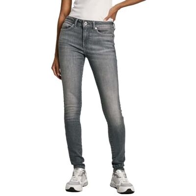 PL204583UH7 Pepe Jeans Dżinsy damskie, Szary (Denim-uh7), 25W / 32L PL204583UH7 Pepe Jeans Dżinsy damskie, Szary (Denim-uh7), 25W / 32L