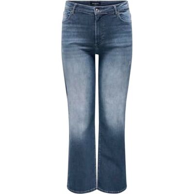 15310391 ONLY CARMAKOMA CARWILLY HW Wide DNM TAI422 NOOS, Special Blue Grey Denim, 54W / 32L 15310391 ONLY CARMAKOMA CARWILLY HW Wide DNM TAI422 NOOS, Special Blue Grey Denim, 54W / 32L
