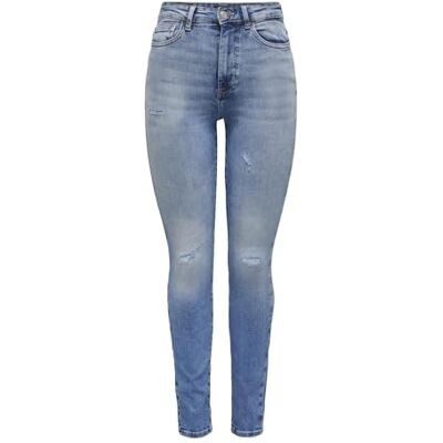 15288957 ONLY Damskie spodnie jeansowe, Light Medium Blue Denim, 30W / 32L 15288957 ONLY Damskie spodnie jeansowe, Light Medium Blue Denim, 30W / 32L