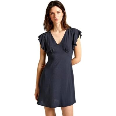PL953522 Pepe Jeans Damska sukienka Camila, szara (Infinity Grey), S, Szary (Infinity Grey), S PL953522 Pepe Jeans Damska sukienka Camila, szara (Infinity Grey), S, Szary (Infinity Grey), S