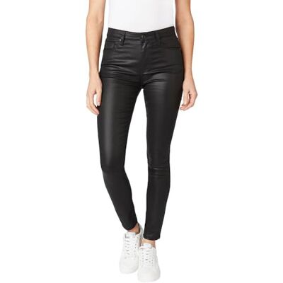 PL204171XB0 Pepe Jeans Damskie dżinsy Regent, czarne (Denim-XB0), 25W/30L, Czarny (Denim-xb0), 25W / 30L PL204171XB0 Pepe Jeans Damskie dżinsy Regent, czarne (Denim-XB0), 25W/30L, Czarny (Denim-xb0), 25W / 30L