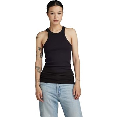 D22768-D289-6484 G-STAR RAW Women's Italian Army Ultra Slim Tank top, czarny (dk Black D289-6484), L, Czarny (Dk Black D289-6484), L D22768-D289-6484 G-STAR RAW Women's Italian Army Ultra Slim Tank top, czarny (dk Black D289-6484), L, Czarny (Dk Black D289-6484), L