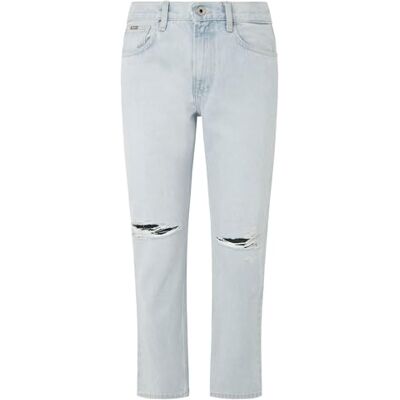 PL204593RG7 Pepe Jeans Damskie proste dżinsy Uhw, niebieskie (denim-RG7), 34W / 30L, Niebieski (denim-rg7), 34W / 30L PL204593RG7 Pepe Jeans Damskie proste dżinsy Uhw, niebieskie (denim-RG7), 34W / 30L, Niebieski (denim-rg7), 34W / 30L