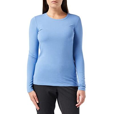 WAE45094FL18-Blue-XX-Large Amazon Essentials Women's Koszulka z długim rękawem i okrągłym dekoltem classic fit (dostępna w wersji Plus Size), Niebieski, XXL WAE45094FL18-Blue-XX-Large Amazon Essentials Women's Koszulka z długim rękawem i okrągłym dekoltem classic fit (dostępna w wersji Plus Size), Niebieski, XXL