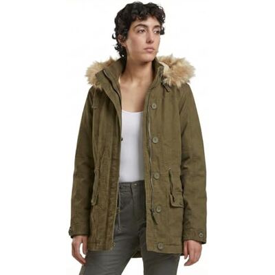 33121 Brandit Women Nila Winter Parka, kolor: oliwkowy, rozmiar: M, oliwkowy, M 33121 Brandit Women Nila Winter Parka, kolor: oliwkowy, rozmiar: M, oliwkowy, M