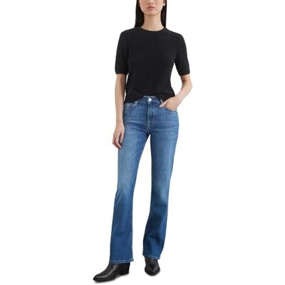 M02921612083 Marc O'Polo Damskie spodnie jeansowe z dodatkiem stretchu Flared Fit, Off White, 28W / 32L M02921612083 Marc O'Polo Damskie spodnie jeansowe z dodatkiem stretchu Flared Fit, Off White, 28W / 32L