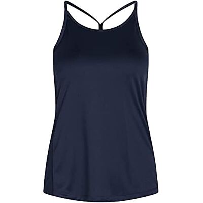 12850 ZEBDIA Damski sportowy pasek top granatowy 12850 ZEBDIA Damski sportowy pasek top granatowy