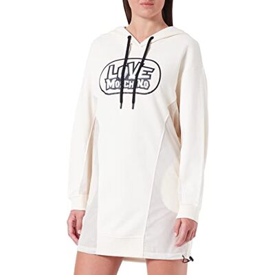 W 5 C79 01 M 4055 Love Moschino Sukienka damska, kremowy, 44 W 5 C79 01 M 4055 Love Moschino Sukienka damska, kremowy, 44
