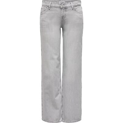 15334363-4609198 Onlbrenda Low Wide DNM Cro117 Noos, Jasnoszary denim, (XS) W / 32L 15334363-4609198 Onlbrenda Low Wide DNM Cro117 Noos, Jasnoszary denim, (XS) W / 32L