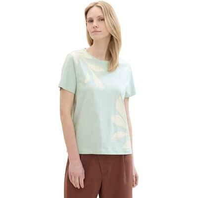 1040544 TOM TAILOR T-shirt damski, 17549 – pianka morska, XXS 1040544 TOM TAILOR T-shirt damski, 17549 – pianka morska, XXS