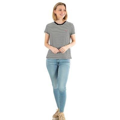 39185-0087 Levi's Perfect Tee T-Shirt Kobiety, Caviar, XL 39185-0087 Levi's Perfect Tee T-Shirt Kobiety, Caviar, XL