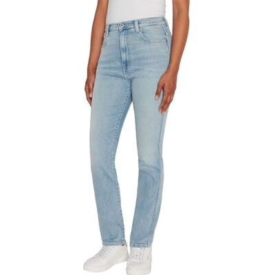 PL204590MI8 Pepe Jeans Damskie dżinsy Slim Uhw, niebieskie (Denim-MI8), 33W / 28L, Niebieski (Denim-mi8), 33W / 28L PL204590MI8 Pepe Jeans Damskie dżinsy Slim Uhw, niebieskie (Denim-MI8), 33W / 28L, Niebieski (Denim-mi8), 33W / 28L