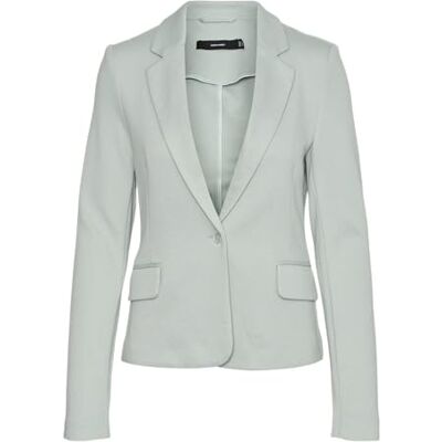 10154123-4651292 Vero Moda Vmjulia Ls Blazer JRS Noos, Gray Mist, 36 10154123-4651292 Vero Moda Vmjulia Ls Blazer JRS Noos, Gray Mist, 36