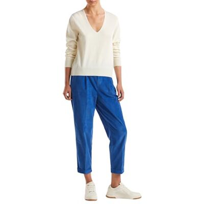 1002D401Y United Colors of Benetton Sweter damski, Biały, M 1002D401Y United Colors of Benetton Sweter damski, Biały, M
