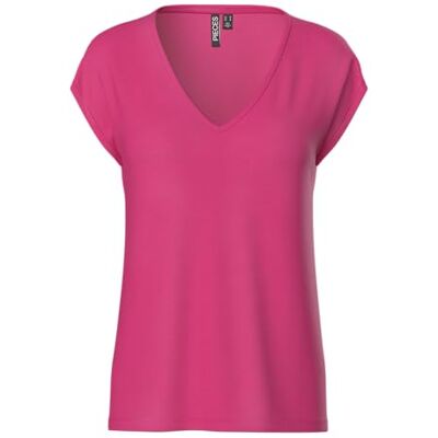 17095260 PIECES Damska koszulka Pckamala Tee Noos Bc, Beetroot Purple, XL 17095260 PIECES Damska koszulka Pckamala Tee Noos Bc, Beetroot Purple, XL