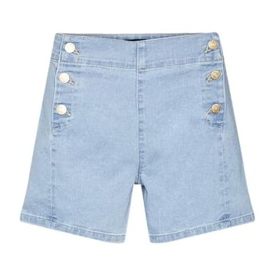 10307774 VERO MODA Szorty damskie, jasnoniebieski (light blue denim), M 10307774 VERO MODA Szorty damskie, jasnoniebieski (light blue denim), M