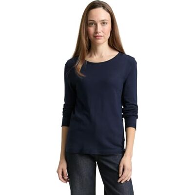 1049492 TOM TAILOR Sweter damski, 10668 Sky Captain Blue, 3XL 1049492 TOM TAILOR Sweter damski, 10668 Sky Captain Blue, 3XL