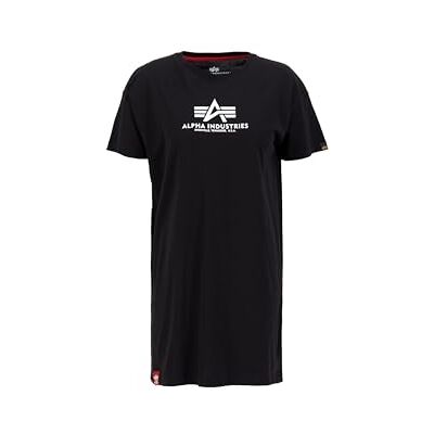 116055-03 Alpha Industries Basic T Long T-Shirt dla kobiet Black 116055-03 Alpha Industries Basic T Long T-Shirt dla kobiet Black