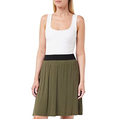 10504833 KAFFE Damska koszulka Skirt Knee Długość Casual Elastic Waist, Czarna, 34 10504833 KAFFE Damska koszulka Skirt Knee Długość Casual Elastic Waist, Czarna, 34